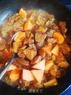 Make Beef radish potatoes step 11