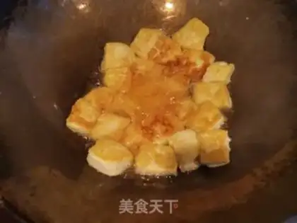 Make Hot cabbage tofu step 5