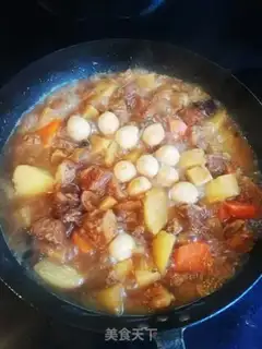 Make Beef radish potatoes step 13