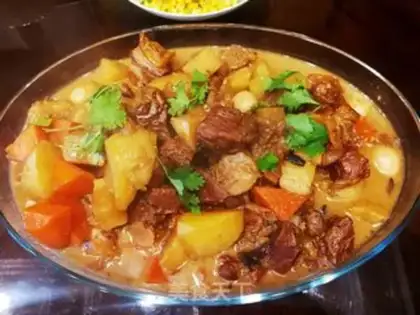 Make Beef radish potatoes step 14