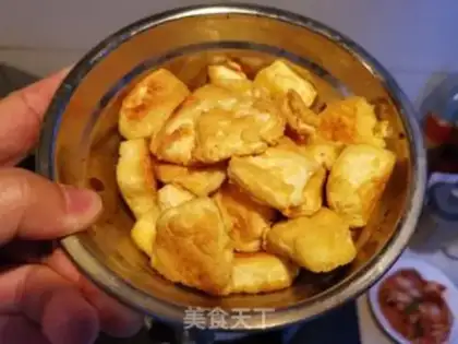 Make Hot cabbage tofu step 7