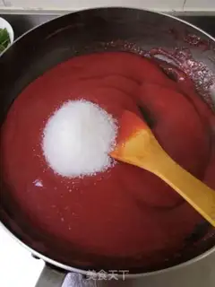 Make Strawberry sauce step 7