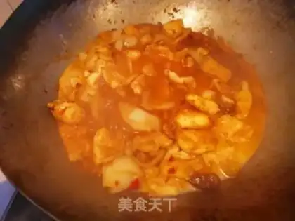 Make Hot cabbage tofu step 19