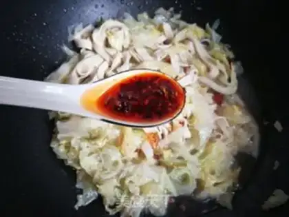 Make The cabbage is fried step 5