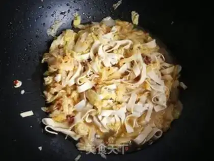 Make The cabbage is fried step 6