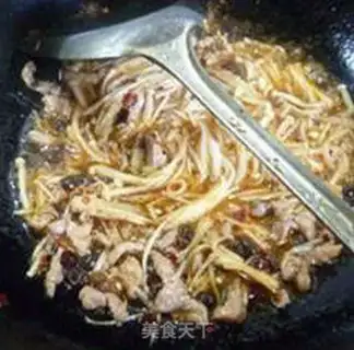 Make Skinny silk fried golden mushrooms step 9