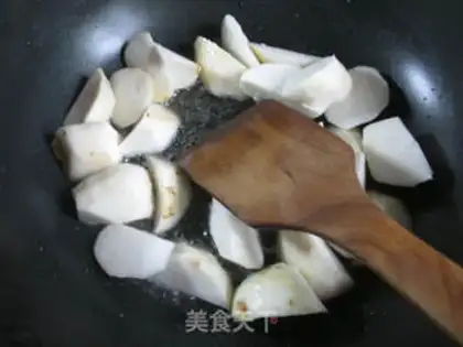 Make Plum beans for potatoes step 1