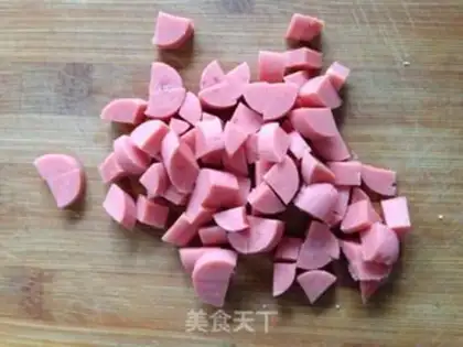 Make ♪ Cheese with bouquets ♪ step 2