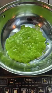 Make Green cool powder step 4