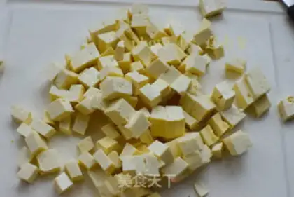 Make The fragrance tofu step 1