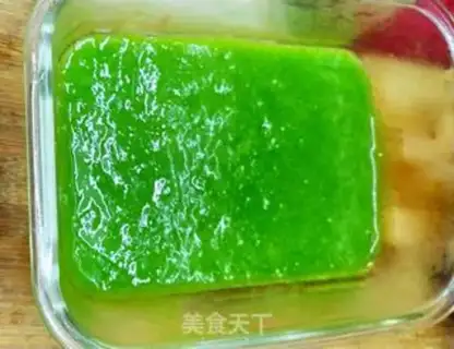 Make Green cool powder step 6