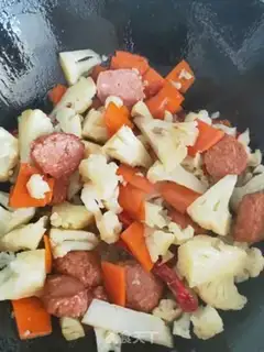 Make Five-colour broccoli step 3