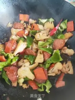 Make Five-colour broccoli step 5