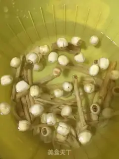 Make Apple chop soup step 1