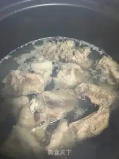 Make Apple chop soup step 2