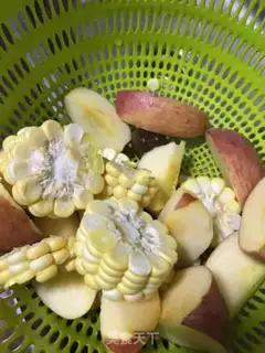 Make Apple chop soup step 3