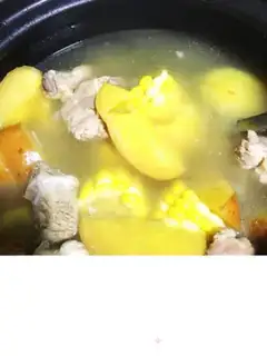 Make Apple chop soup step 7