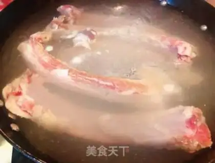 Make Orléans red burn ribs step 1