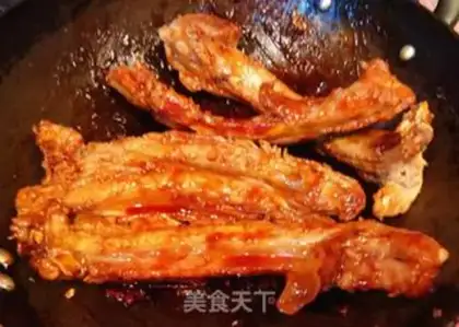 Make Orléans red burn ribs step 7