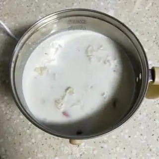 Make Milk peach gel mango step 3