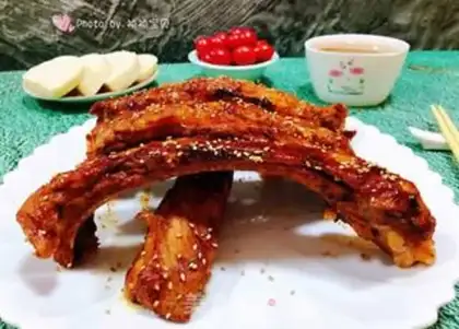 Make Orléans red burn ribs step 12