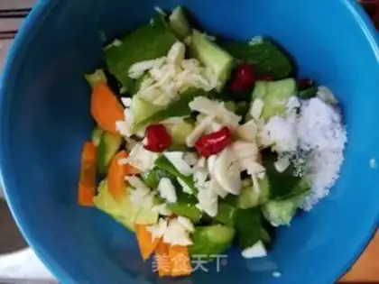 Make Cool cucumber step 4