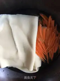 Make Spicy bean skin step 0