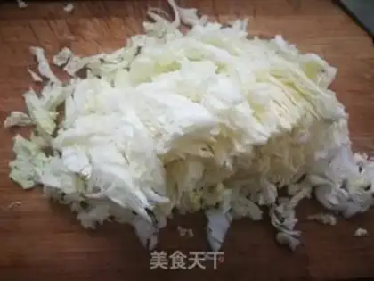 Make Blue pepper cabbage step 1