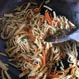 Make Spicy bean skin step 4
