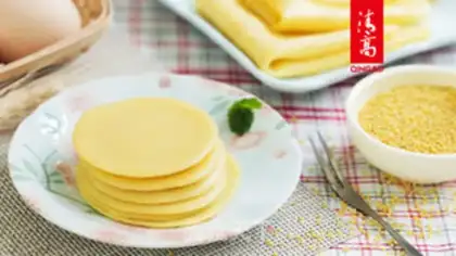 Make Yellow rice waffles step 6