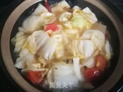 Make Cabbage stew step 5