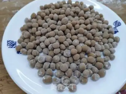 Make The pearls in the milk tea step 1