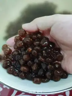 Make The pearls in the milk tea step 2