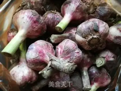 Make Pickle garlic step 0