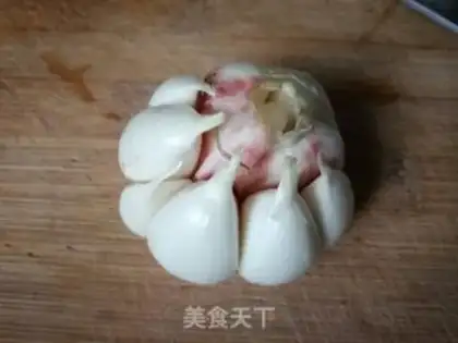 Make Pickle garlic step 1