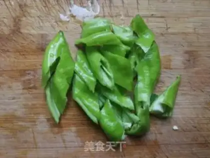 Make Pepper cucumber step 2