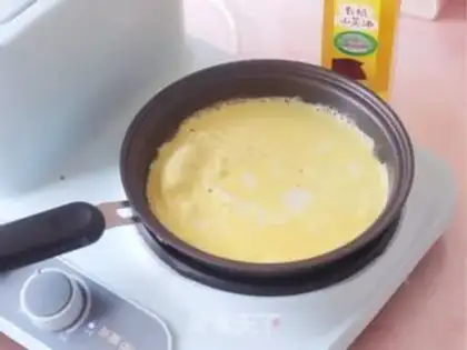 Make Banana omelet step 5
