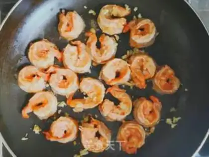 Make Cheese and shrimp step 4