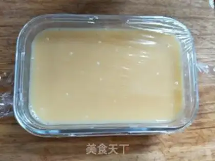 Make Onion silver fish steam eggs step 5