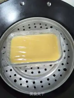 Make Onion silver fish steam eggs step 6
