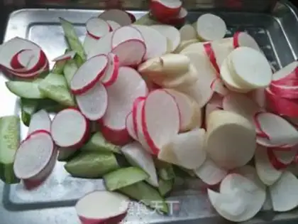 Make Kawasa pickles step 2
