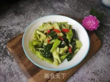 Make Pepper cucumber step 7