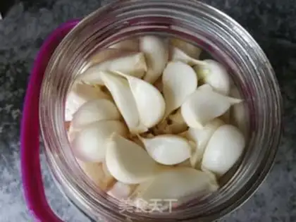 Make Pickle garlic step 10