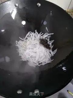 Make Onion silver fish steam eggs step 9