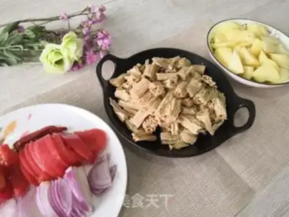 Make The mashed potatoes step 1