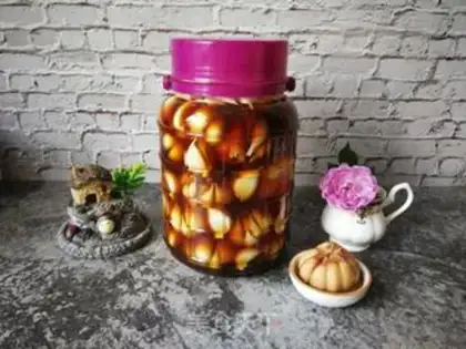 Make Pickle garlic step 15