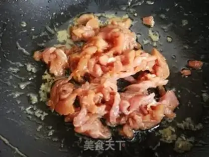 Make Garlic fried meat step 4