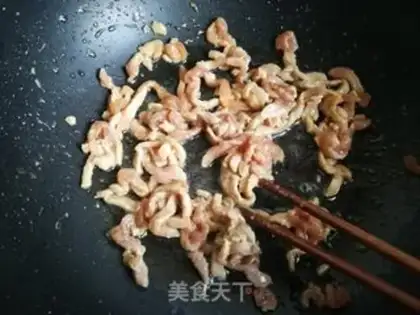 Make Garlic fried meat step 5