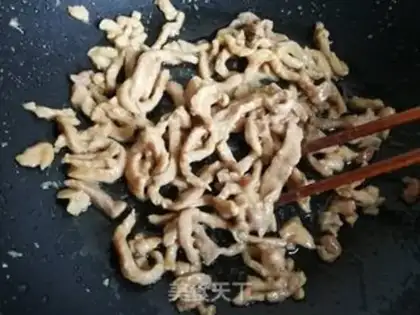 Make Garlic fried meat step 6
