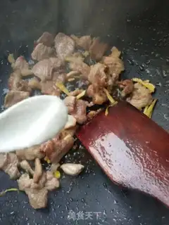 Make Autumn sausage tofu step 5